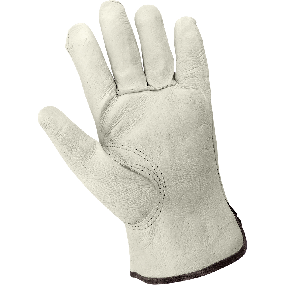 Global Glove Standard-Grade Grain Pigskin Leather Driver Gloves from Columbia Safety